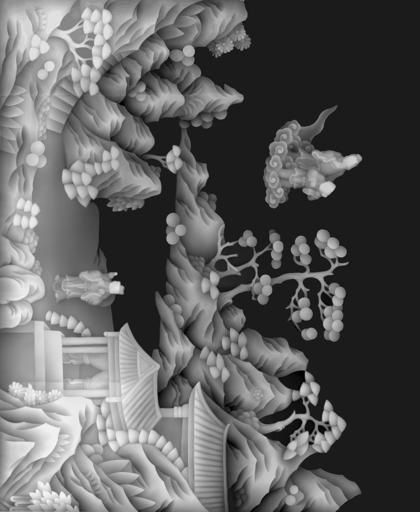 Best 3D Grayscale Relief Image Bitmap (.bmp) format file free download