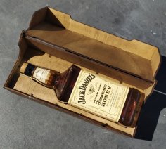 Laser Cut Jack Daniels 70cl Gift Box 4mm SVG File