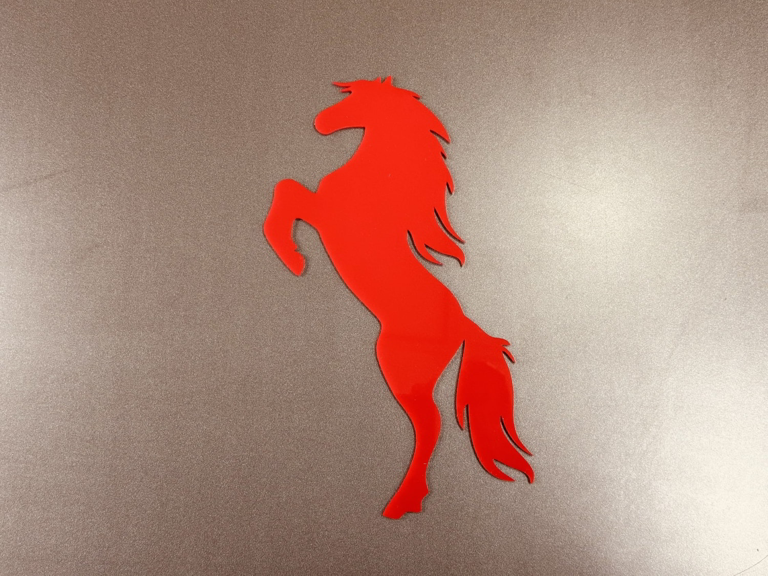 Laser Cut Rearing Horse Wall Decor Free Vector