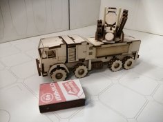 Laser Cut ZRPK Pantsir-S1 3mm Free Vector