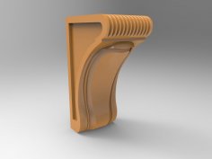 CNC-Fräser 3D Corbel Model Stl-Datei