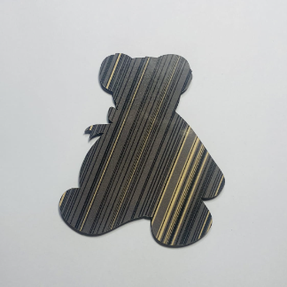 Laser Cut Bear Wood Blank Cutout Free Vector