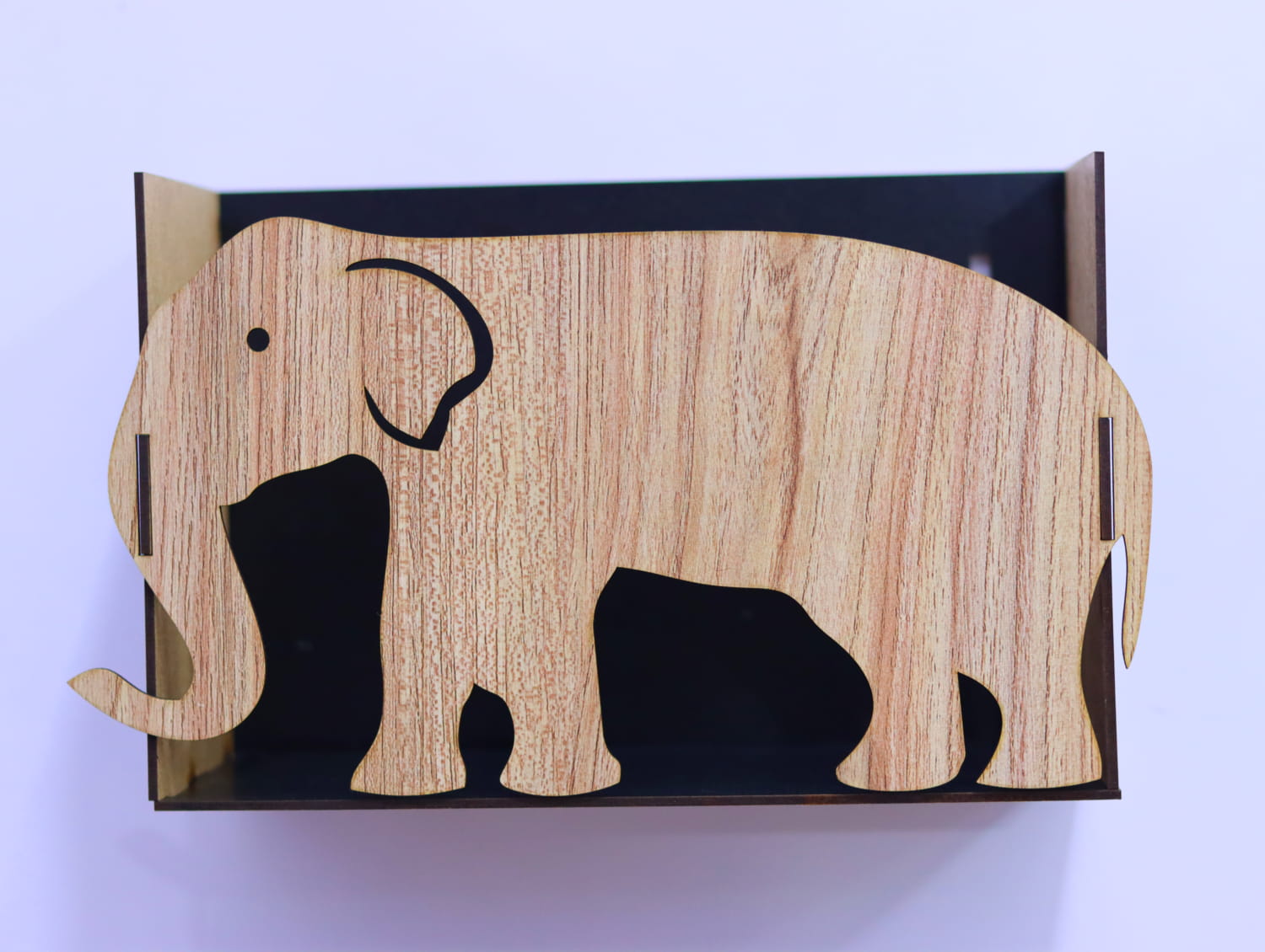 Laser Cut Elephant Wall Shelf Free Vector