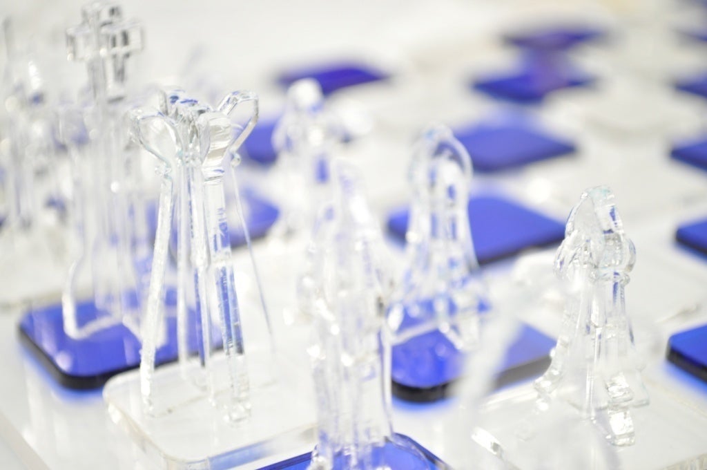 Laser Cut Acrylic Chess Set SVG File