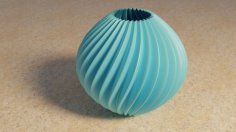 Globe Vase 3D Printer Model