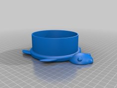 Cache Pot Tortue – Turtle Planter 3D Printer Model