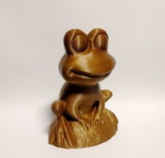 Garden Frog (re-sculpt Of A Scan) 3D Printer Model