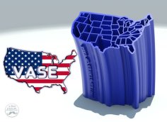 UNITED STATES Of VASE 3D Printer Model