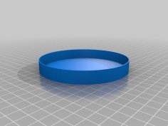 Plant Pot Plate 3D Printer Model