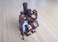 Laser Cut Overwatch – Bastion