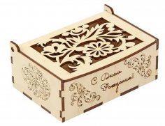 Decorative Box Laser Cut Free Vector