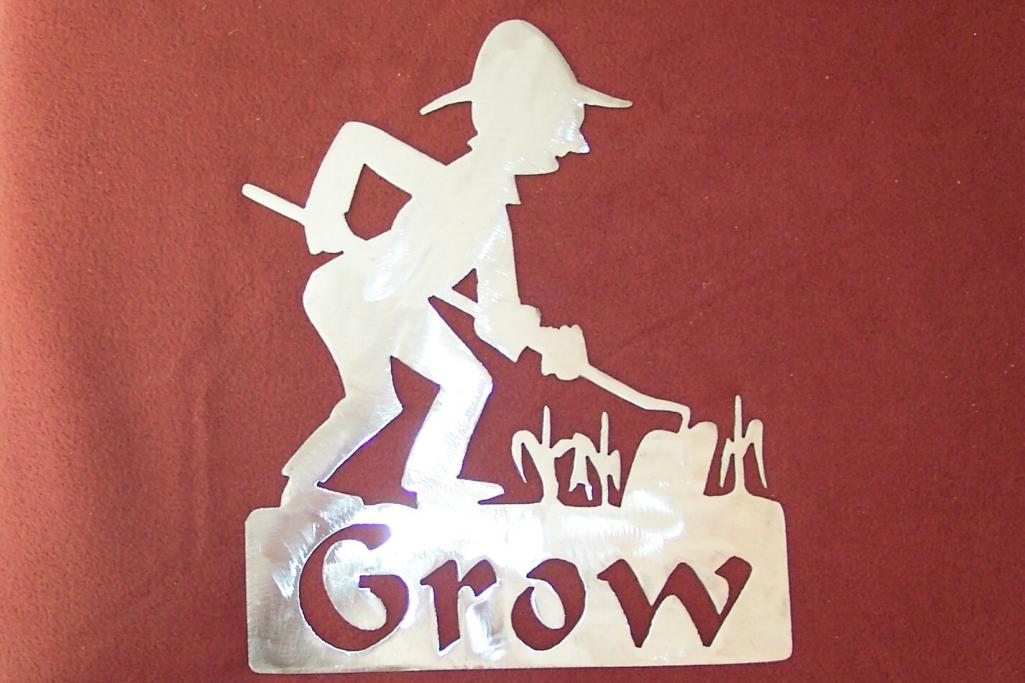 Arquivo dxf Gardener Grow