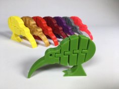 Flexi-Kiwi – Articulated Kiwi Bird 3D Printer Model