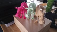 Cow 3D Printer Model