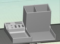 Desk Organizer 3D Printer Model