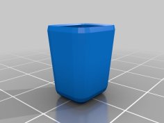 Tiny Dollhouse Trash Can 3D Printer Model