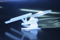 3D Printable Star Trek Enterprise 3D Printer Model