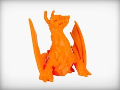 Eruptron The Volcano Dragon 3D Printer Model