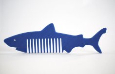 Shark Comb 3D Printer Model