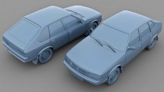 Москвич Святогор (Moskvich Svyatogor) АЗЛК (AZLK) Real 3D Printer Model