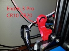 Ender-3 / CR10 / CR20/Tevo Tornado Filament Roller Guide 3D Printer Model