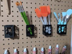 Peg Board Tool Holder 3D Printer Model