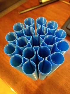 Flexible Spiral Pencil Pen Brush Holder Stand 3D Printer Model