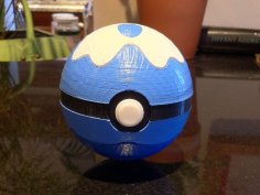 Dive Ball, With Magnetic Clasp 3D Printer Model