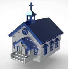 Church Miniature 3D Printer Model