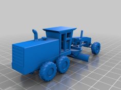 Road Grader V2.0 HO Scale 3D Printer Model