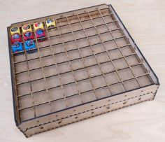 Laser Cut Stackable Dice Box For Star Wars Destiny SVG File