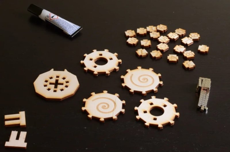 Laser Cut Wooden Game Points Counter SVG File