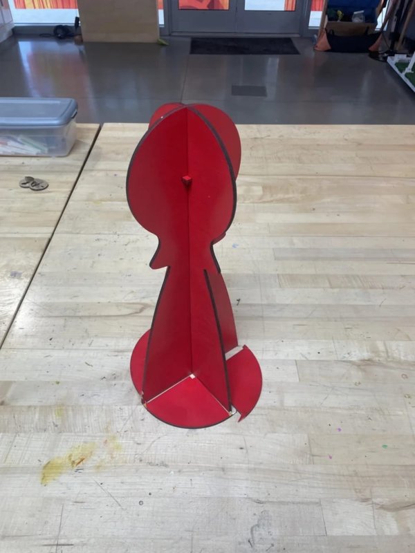 Laser Cut Giant Chess DXF File