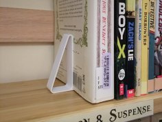 Lightweight Bookend 3D Printer Model