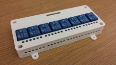 8-Channel Relay Module Case (SainSmart/Kootek) 3D Printer Model