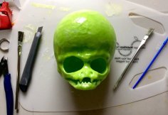 Alien Skull 3D Printer Model