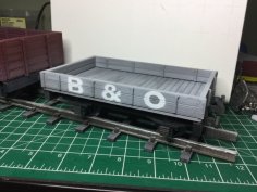 2 Plank Open Wagon For 16mm Scale Garden Railway 3D Printer Model