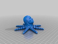 The Rocktopus Remeshed And Corrected Neck. 3D Printer Model