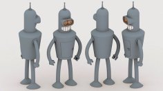 Bender FUTURAMA 3D Printer Model