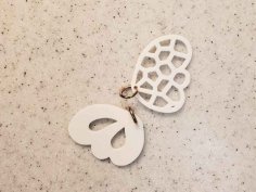 Butterfly Earrings 3D Printer Model