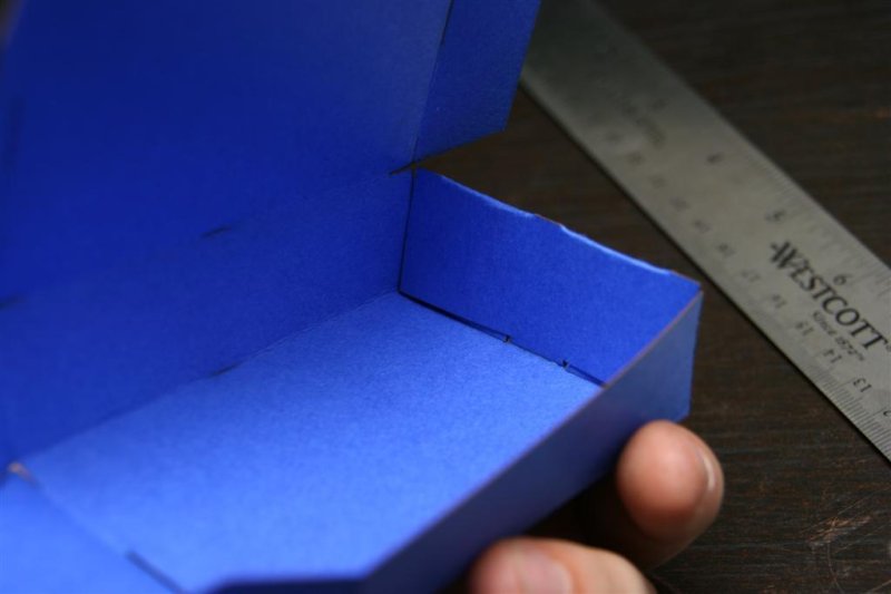 Laser Cut Functional Papercraft: A Folded Box