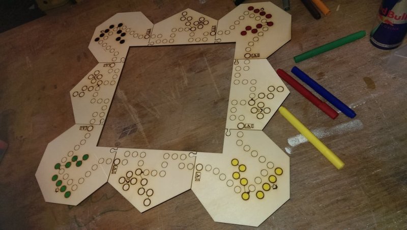 Laser Cut Dog Royal Modular Game