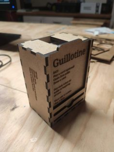 Laser Cut Guillotine Board Game Case