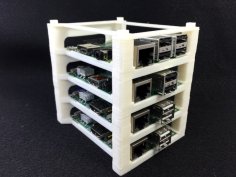 Raspberry Pi Stacking Tower 3D Printer Model