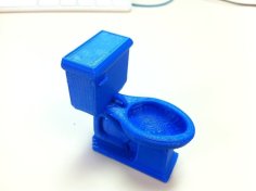 Toilet Ornament 3D Printer Model