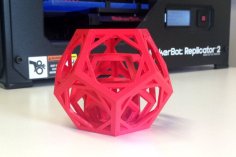 Nested Dodecahedrons 3D Printer Model