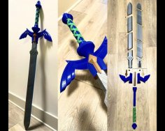 MASTER Sword (No Glue, Assembles Smooth! Because Banana Bread Wasn’t Enough For You People) 3D Printer Model