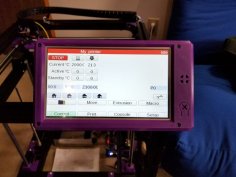 PanelDue 7i & 5i Cases With Flexible Mounts 3D Printer Model