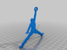 Air Jordan Keychain 3D Printer Model