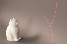 Laser Kitty 3D Printer Model